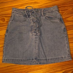 Kendall & Kylie Denim Skirt